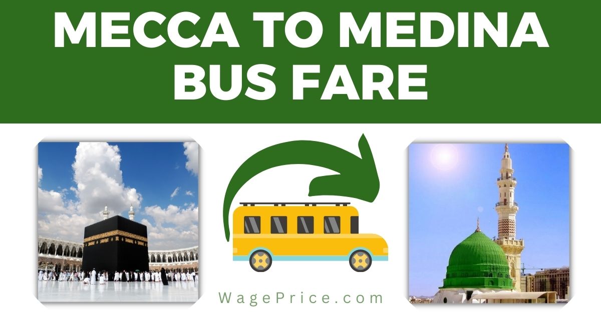 Mecca to Medina Bus Fare 2023 [UPDATED]