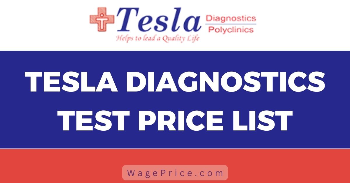 Tesla Diagnostics Test Price List 2023