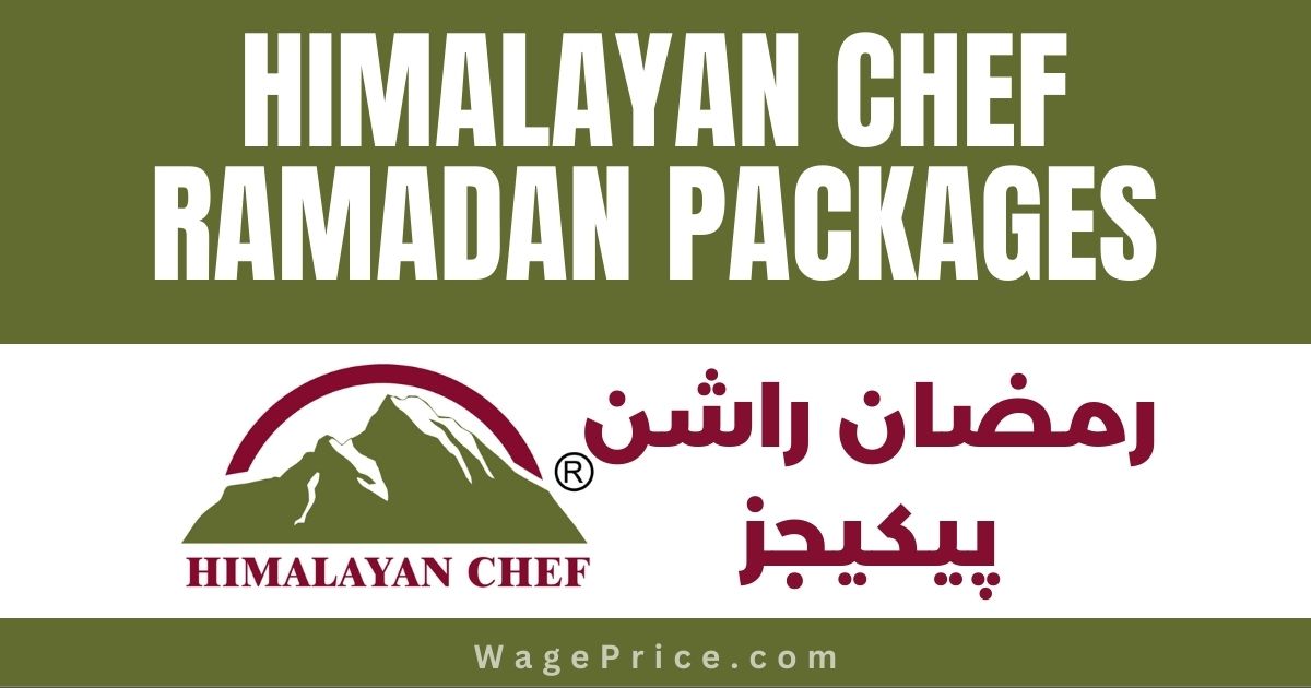 Himalayan Chef Ramadan Rashan Packages 2023