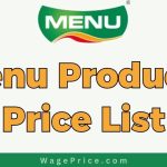Menu Products Price List 2023 in Pakistan [Full Menu]