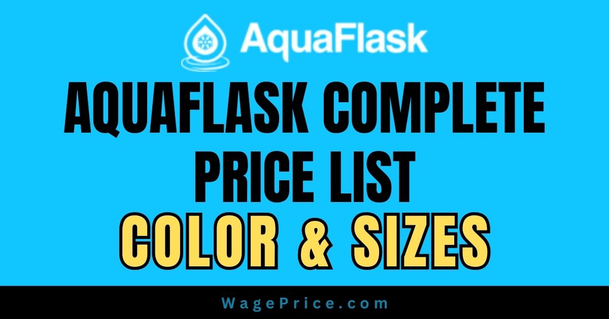 AquaFlask Price List 2023, AquaFlask Water Bottles Price List 2023, Aquaflask Contact Number Philippines