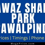 Nawaz Sharif Park Rawalpindi Ticket Price 2023