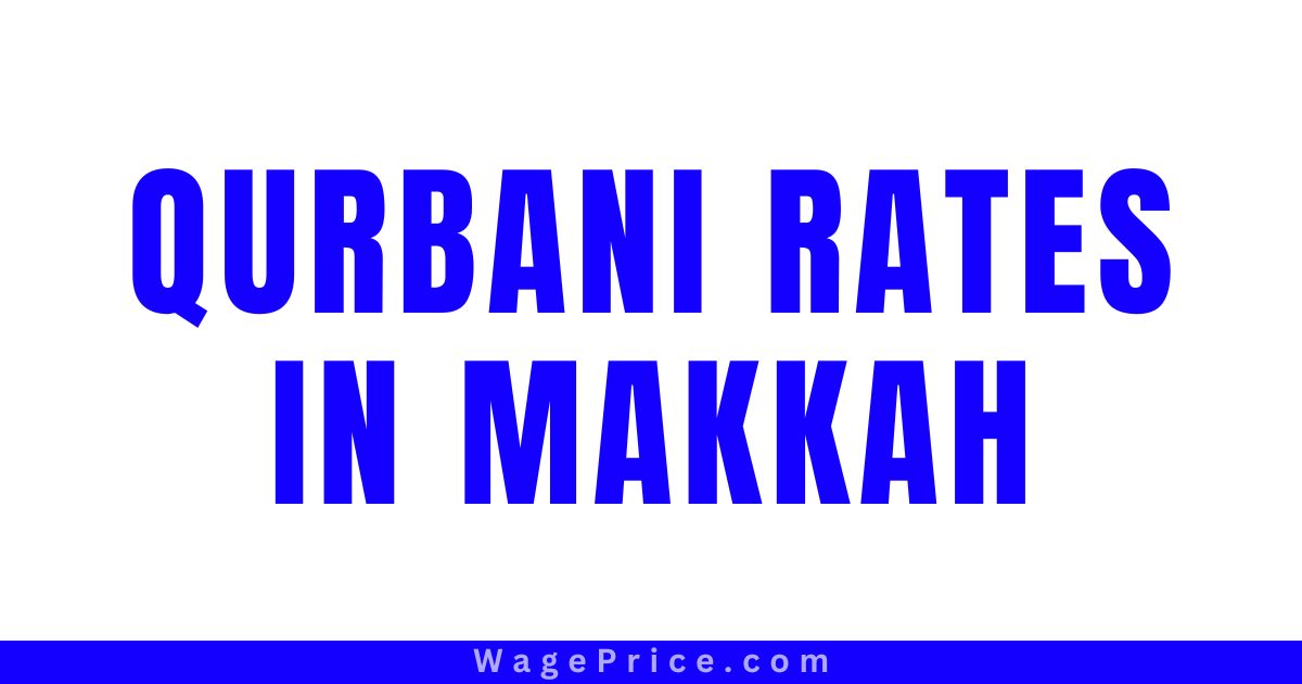 Qurbani Rates 2023 In Makkah, Qurbani Price 2023 In Makkah, Online Qurbani Services in Saudia Arabia, Hajj Qurbani Rates in Makkah