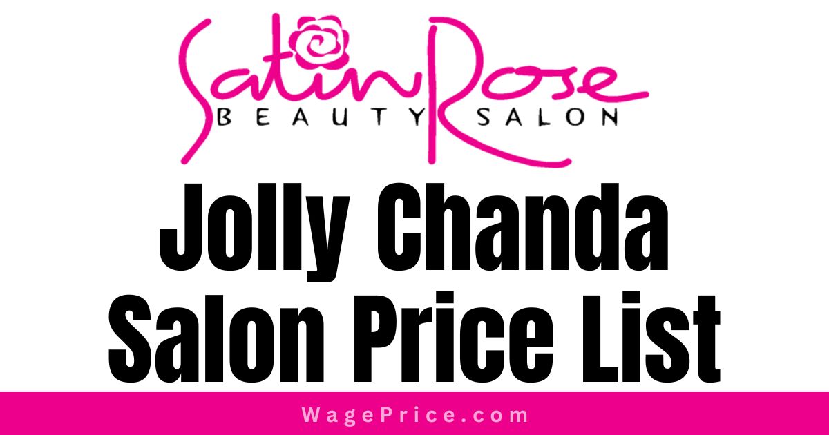 Jolly Chanda Salon Price List 2023 in India, Jolly Chanda Salon Services Menu and Rate Chart List 2023, Jolly Chanda Salon Contat Number