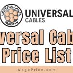 Universal Cables Price List 2023 in Pakistan, Universal Solar Cables Price in Pakistan, Universal Cables Contact Number