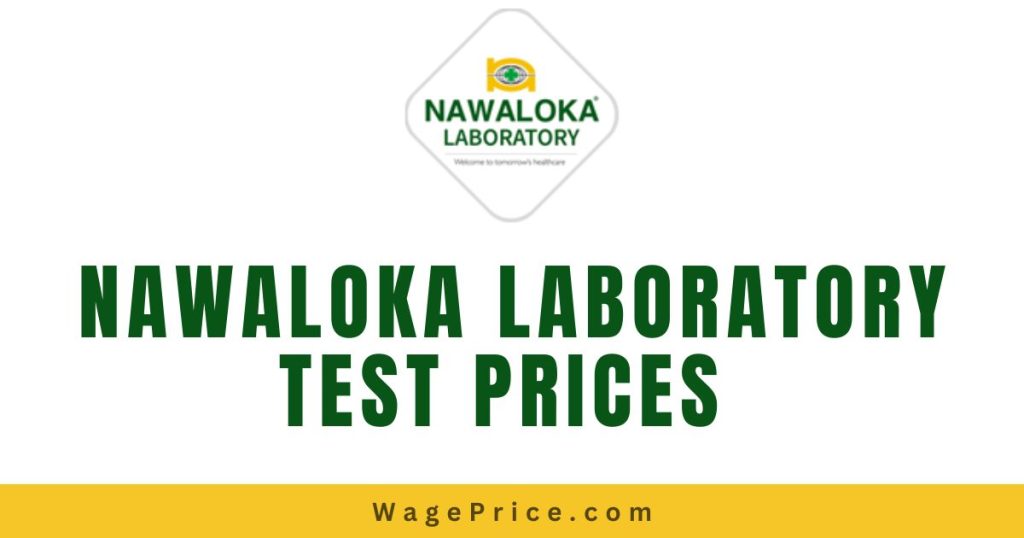 Nawaloka Laboratory Test Prices 2023