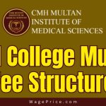 CMH Multan Fee Structure 2023 - 2024 For MBBS & BDS