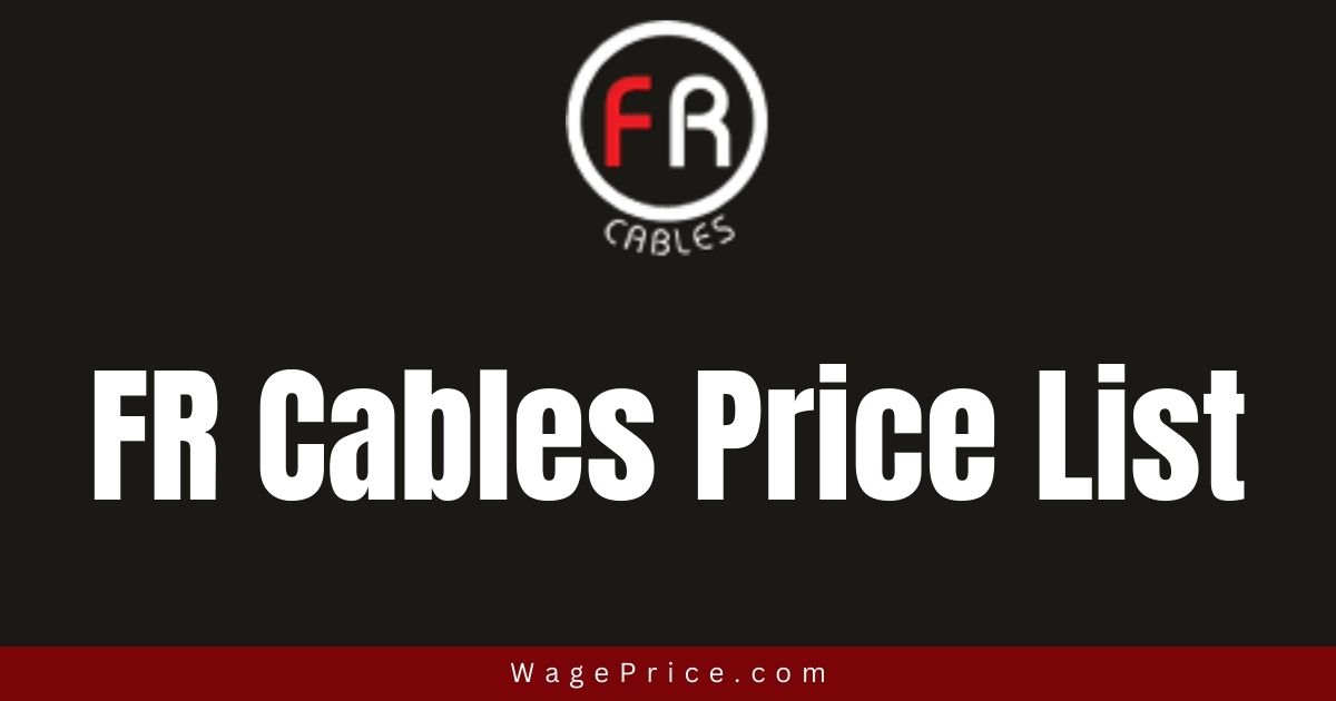 FR PVC Cables Price List 2023 in Pakistan, FR PVC Cables Rate List in Pakistan 2023