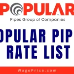 Popular Pipes Rate List 2023 in Pakistan