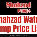 Shahzad Water Pump Price List 2023, Shahzad Water Pump Rate List 2023, Shahzad Water Pump Contact Number