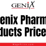 Genix Pharma Products Price List 2024