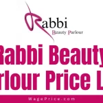 Rabbi Beauty Parlour Price List 2024
