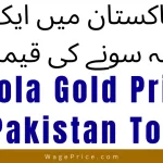 1 Tola Gold Price in Pakistan Today 2024 (NEW RATES)