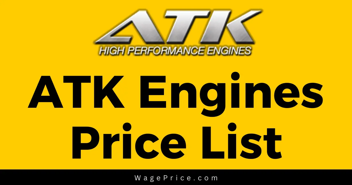 ATK Engines Price List 2024